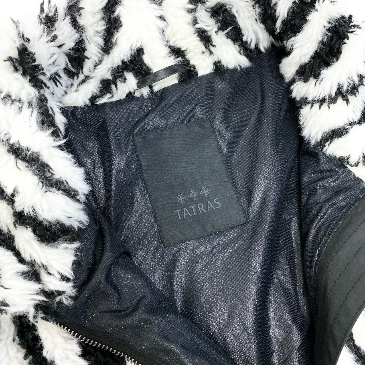 21c4 TATRAS タトラス ボアフリースジャケット ブルゾン ゼブラ柄 アウター MTAT22A4863-L 01サイズ ポリエステル100％ メンズ 男性用o07t