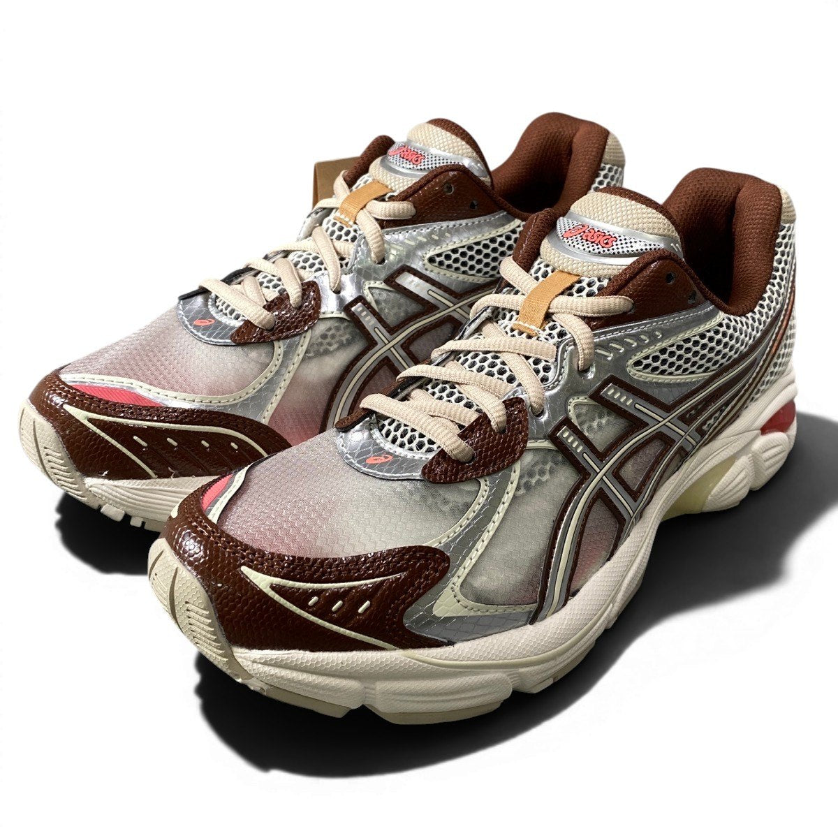 2g8【極美品】asics アシックス ABOVE THE CLOUDS ローカットスニーカー シューズ GT-2160 26.5cm グレー ブラウン メンズ 男性用o07t