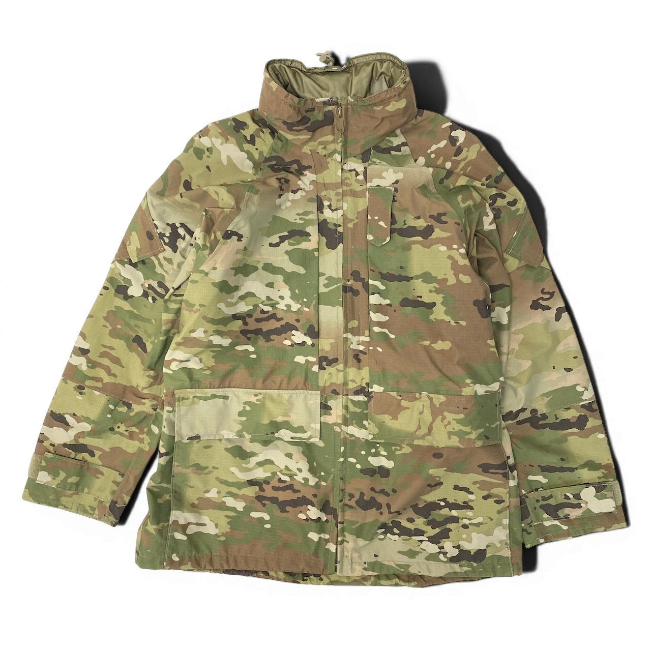 29e7 VALLEY APPAREL バレー アパレル エアフォースアメリカ米軍空軍 ゴアテックスパーカー カモフラージュ カーキ ナイロン100％ メンズ 男性用t18r