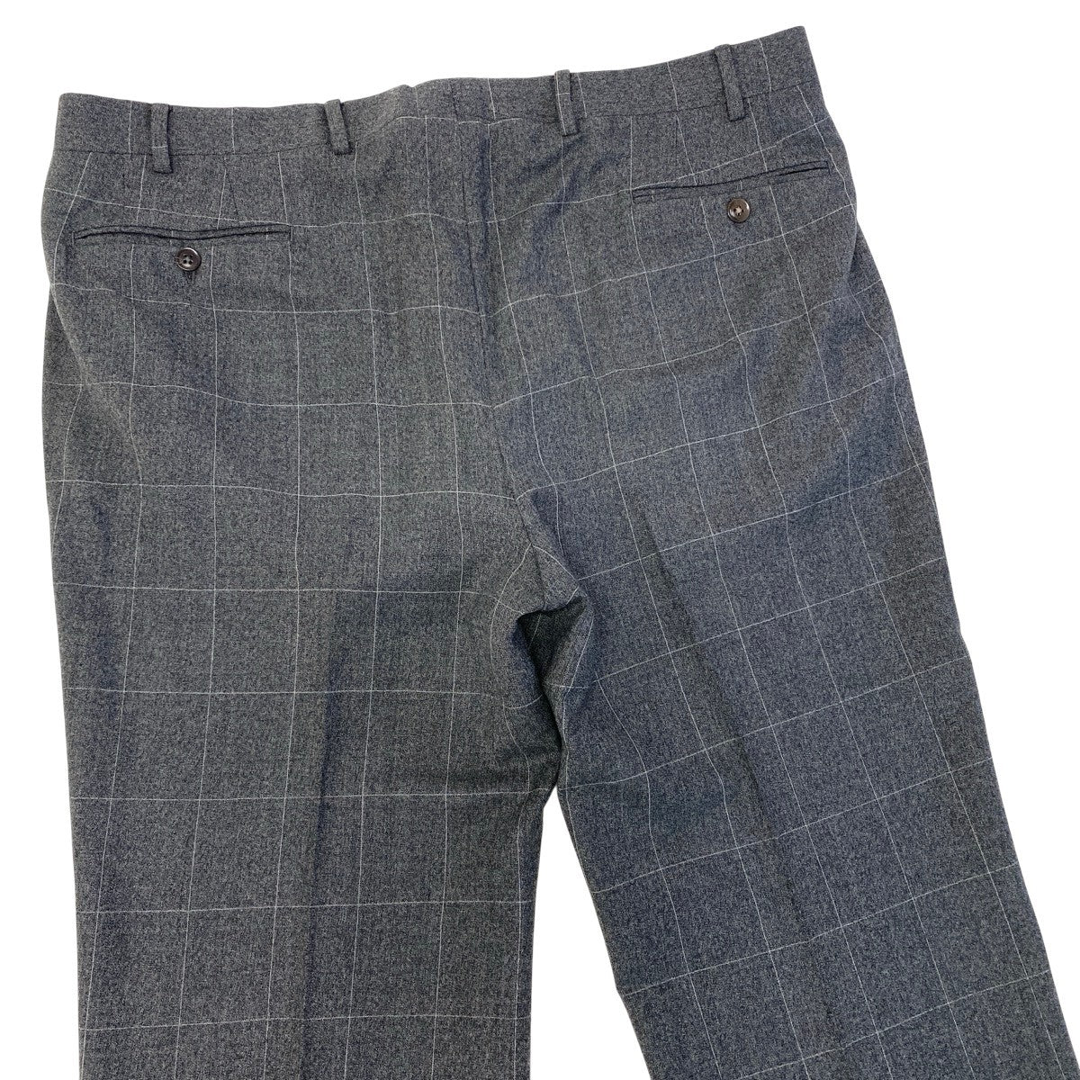 84f18 ARMANI COLLEZIONI アルマーニコレッツォーニ チェック柄 スーツ セットアップ サイズ56 グレー フォーマル ビジネスt18r