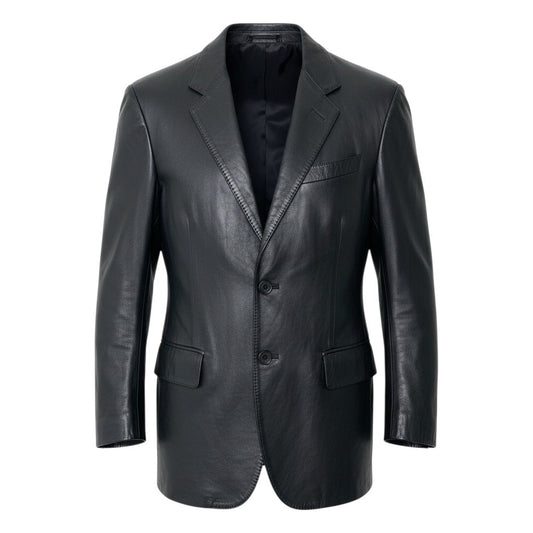 30h22 Paul Smith ポールスミス テーラードジャケット レザージャケット 裏地プリント サイズM ブラック 羊革 メンズo07t