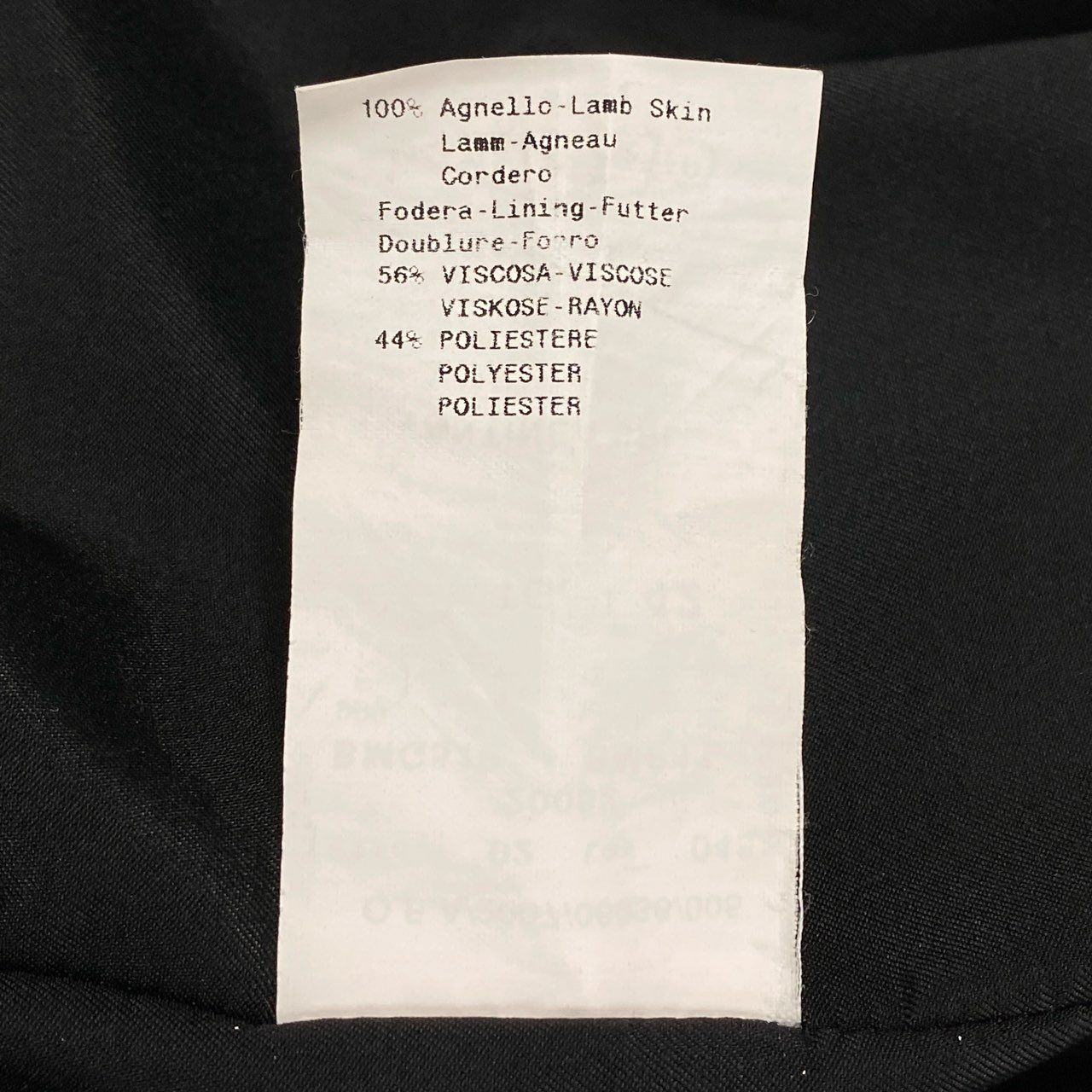 3L28 Armani Collezzoni アルマーニコレツィオーニ 2000’S Leather Jacket レザージャケット ラムレザー Size 42 レディース 女性用k02i