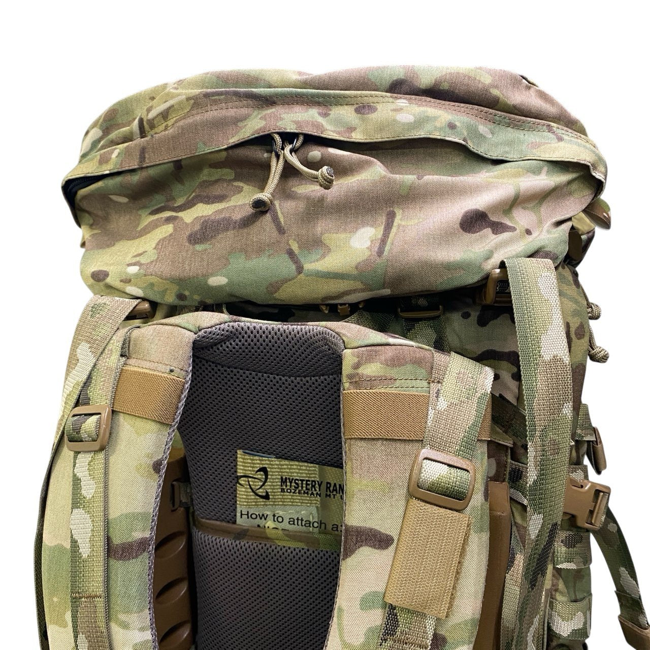 Cb26 《未使用保管品》 MYSTERY RANCH ミステリーランチ 15EX NICE 7500 BVS 大型フレーム バックパック 迷彩 Camo Back Pack リュックt18r