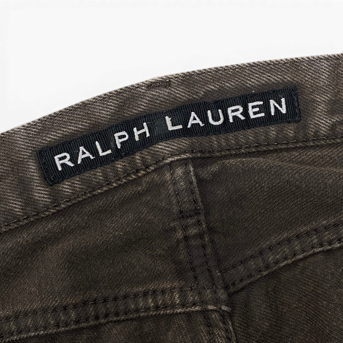 70g1 RALPH LAUREN BLACK LABEL ラルフローレン ブラックレーベル フェード◎ デニムパンツ サイズ33 グレー ジーンズt18r