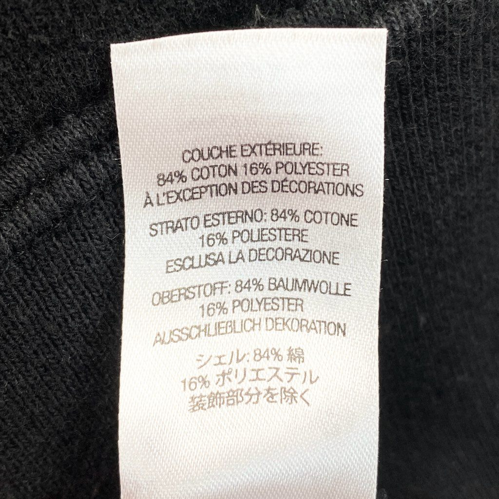 34l24 Supreme シュプリーム 22AW Sロゴ フーディー ツノ プルオーバー パーカー スウェット トップス XLサイズ ブラック メンズ 男性用o07t