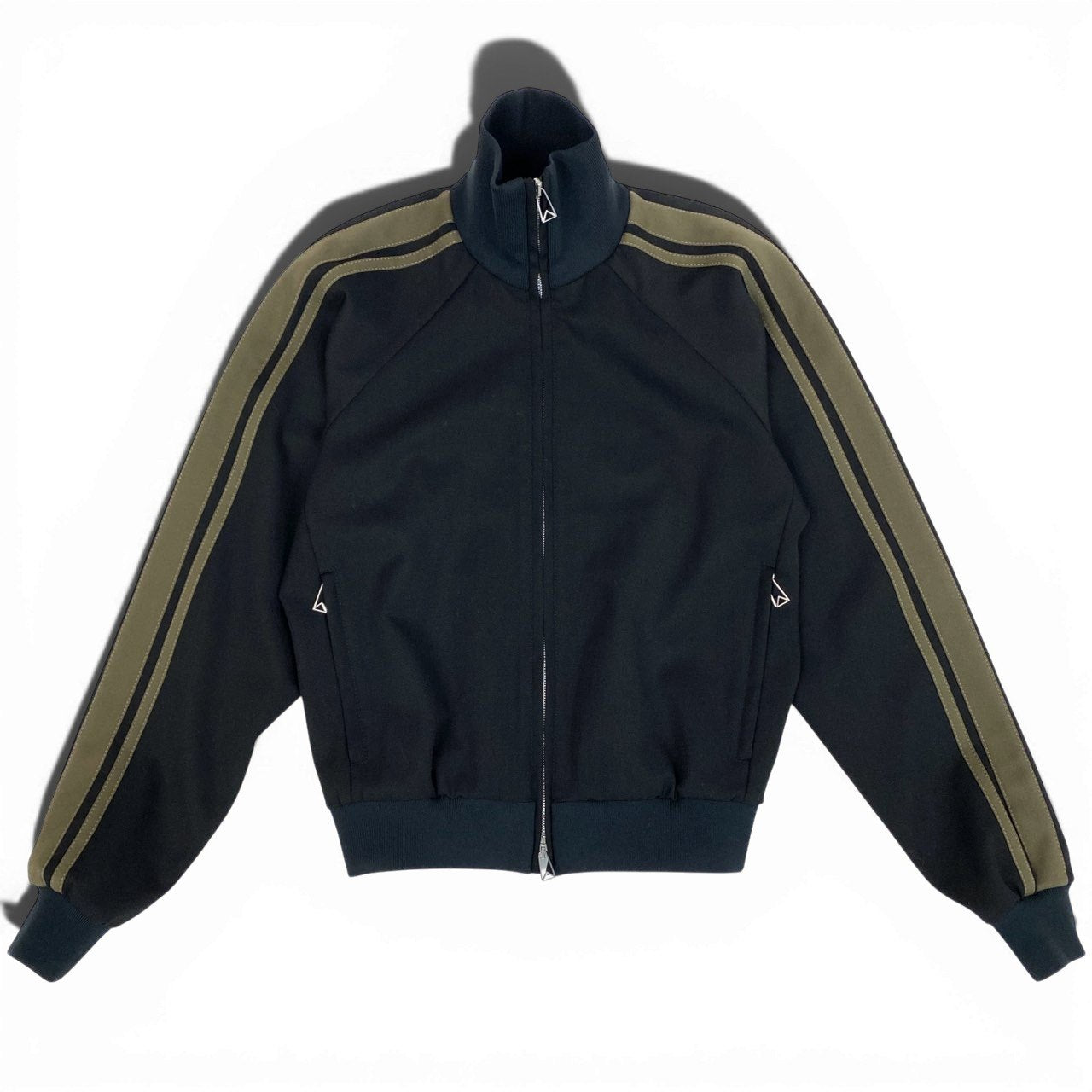 75a19 【新品タグ付き】BOTTAGA VENETA ボッテガ ヴェネタ ジャージジャケット ブルゾン サイズS ブラック メンズk02i