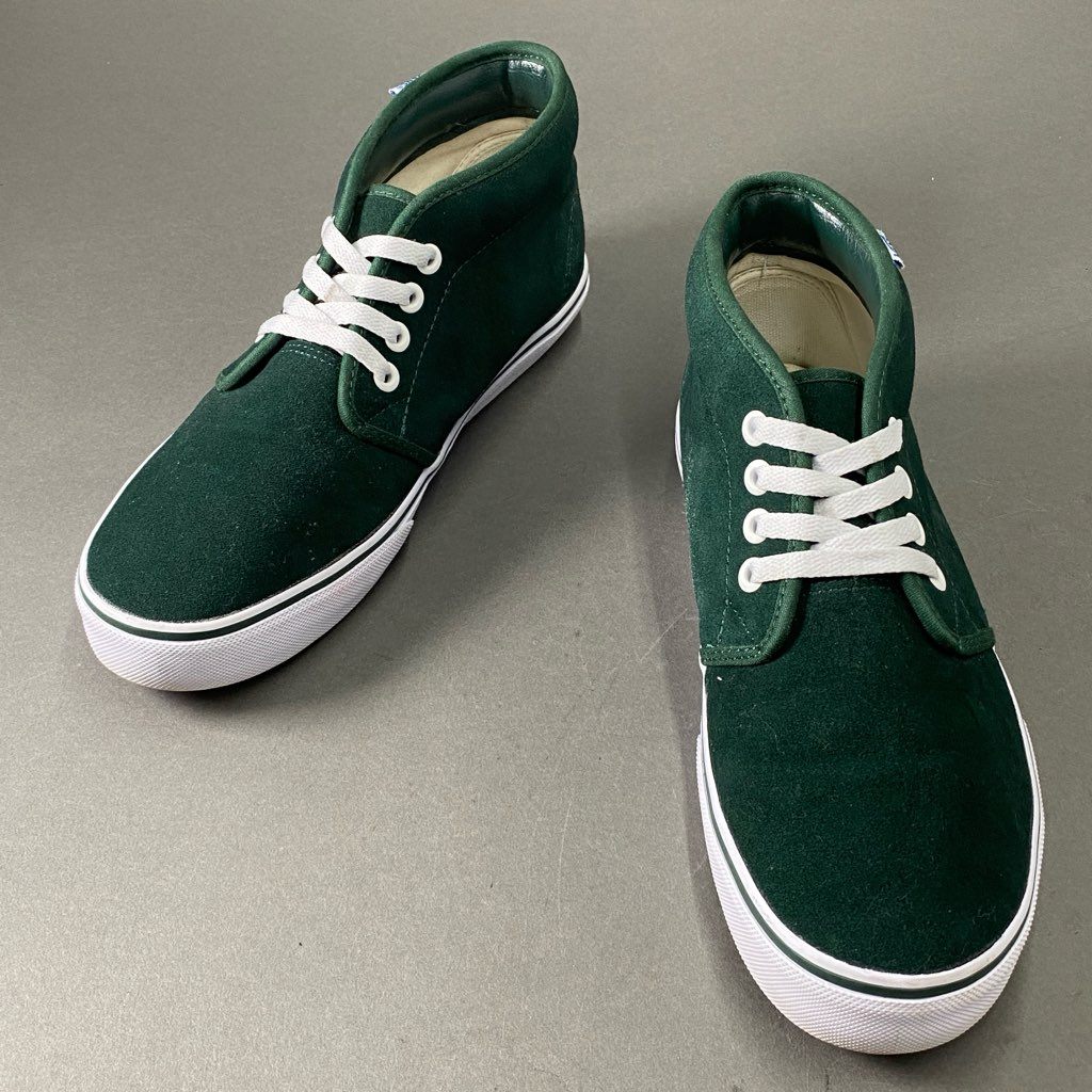 9f9 VANS ヴァンズ × A.H 長谷川昭雄 CHUKKA チャッカスニーカー V49CF AH 28cm グリーン シューズ 箱付き