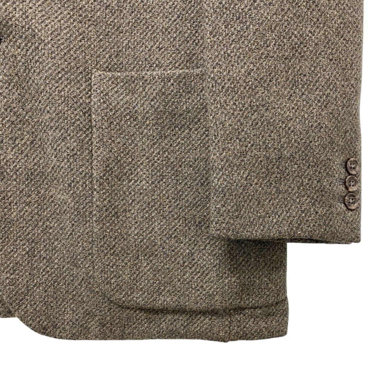 12b19 Ermenegildo Zegna エルメネジルドゼニア CASHMERE COMFORT テーラードジャケット 46 グレー系 カシミヤ100％ メンズu02t