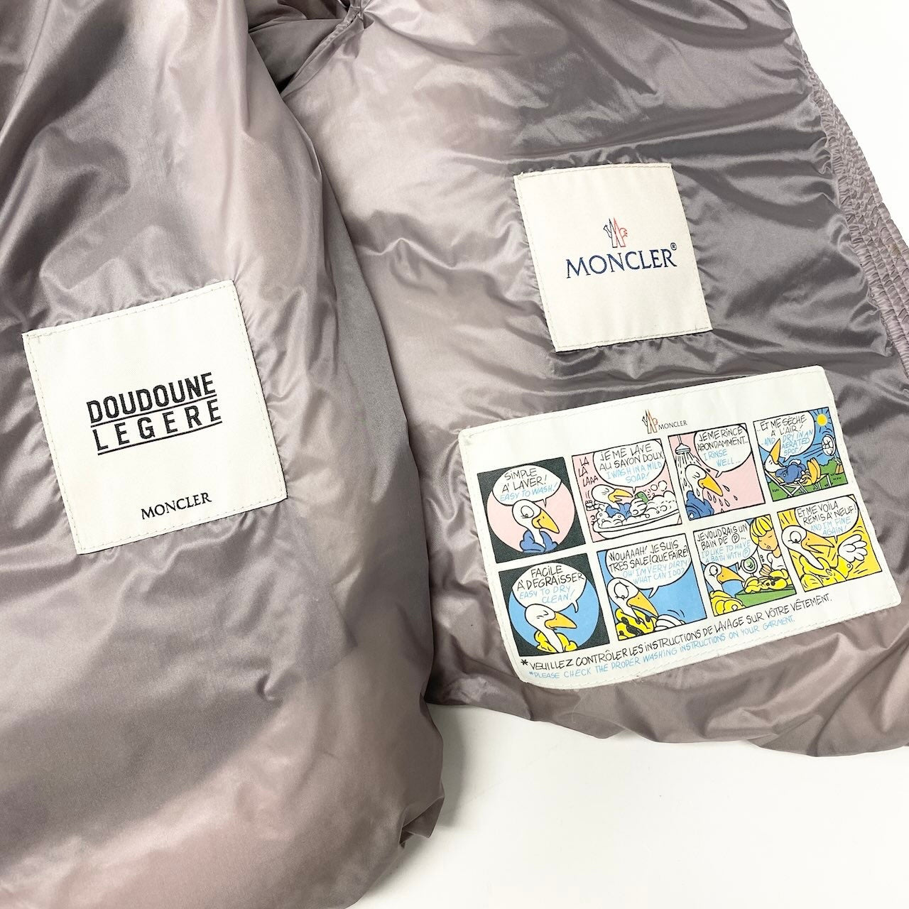 78d2 MONCLER モンクレール AKYLINA DOUDOUNE LEGERE ダウンジャケット フーデット ショートダウン ７分袖 軽量 レディース 女性服 サイズ０ ライトパープルo07t