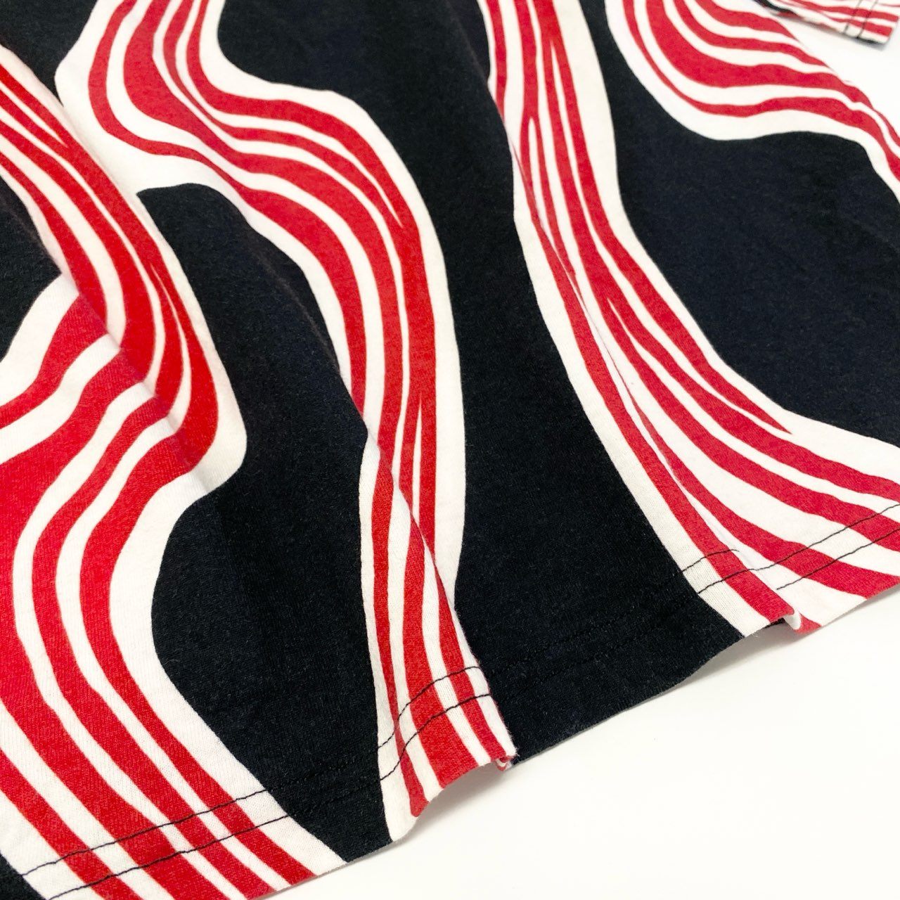 Ma19 MONCLER モンクレール × JW Anderson ALL OVER PRINT SS T-SHIRT サイズS カットソー Tシャツ ブラック レッドt18r