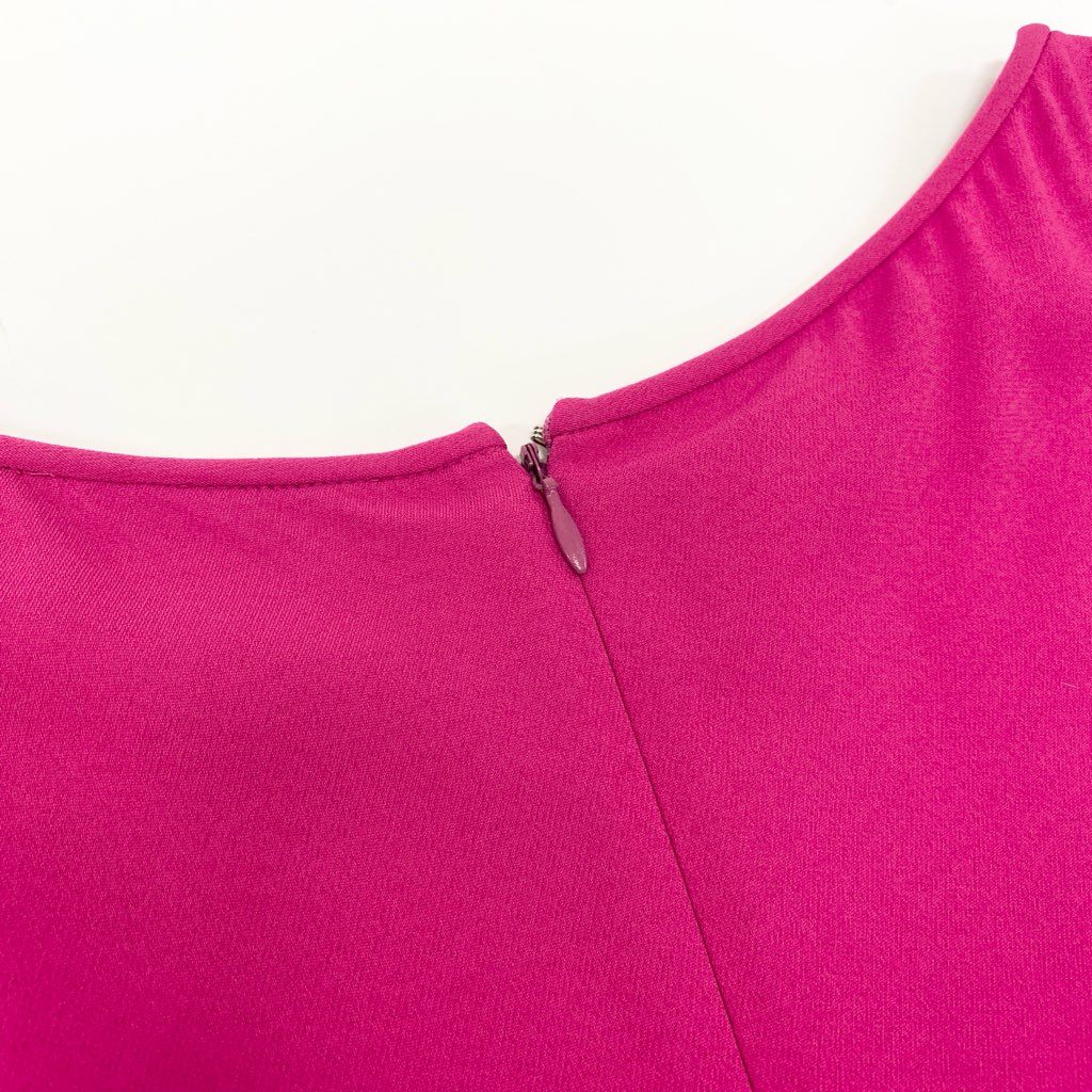 3a8 GIAMBATTISTA VALLI ジャンバティスタヴァり イタリア製 ノースリーブワンピース ドレス Dress 42 Sサイズ ピンク レディースo07t