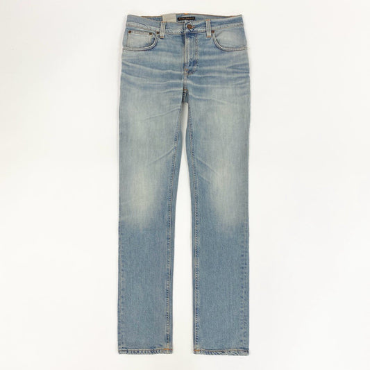 52e23 《未使用保管品》 タグ付 Nudie Jeans ヌーディージーンズ Thin Finn885 デニムパンツ ジーンズ ボトムス  W30 L32 インディゴブルー コットン