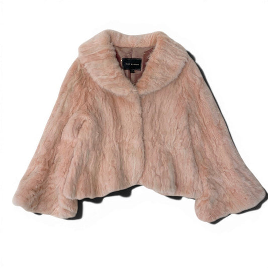 2g13 first avenue by NORTH BEACH ノースビーチ 変形 毛皮ジャケット ミンクコート 染めミンク サイズM(55) ピンク毛系 MINK FUR レディースu02t