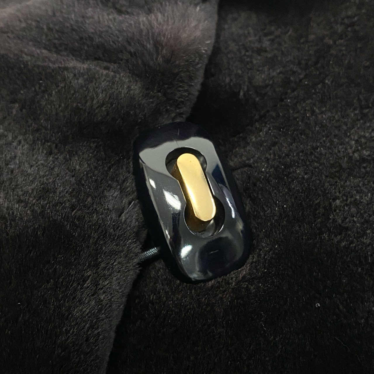 35a15 EMBA エンバ シェアードミンク 超ロングコート 丈約100cm サイズM ブラック 本毛皮 Shared Mink Fur Coatt18r