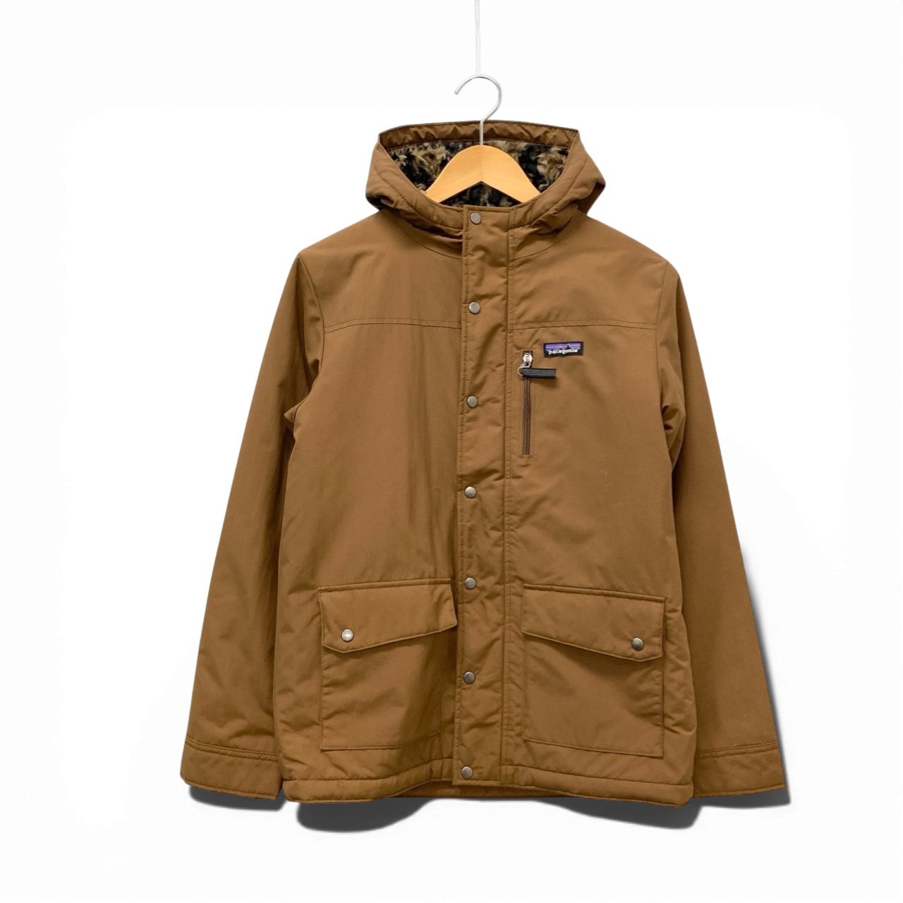 87c6 Patagonia パタゴニア 21AW Infurno Jacket ボーイズ インファーノ ジャケット サイズXL 14 ブラウン レディース 又はボーイズ アウターk02i