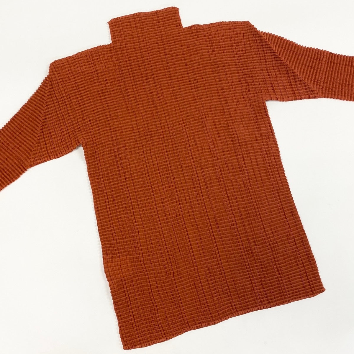 Af6 ISSEY MIYAKE イッセイミヤケ ハイネック プリーツカットソー 長袖