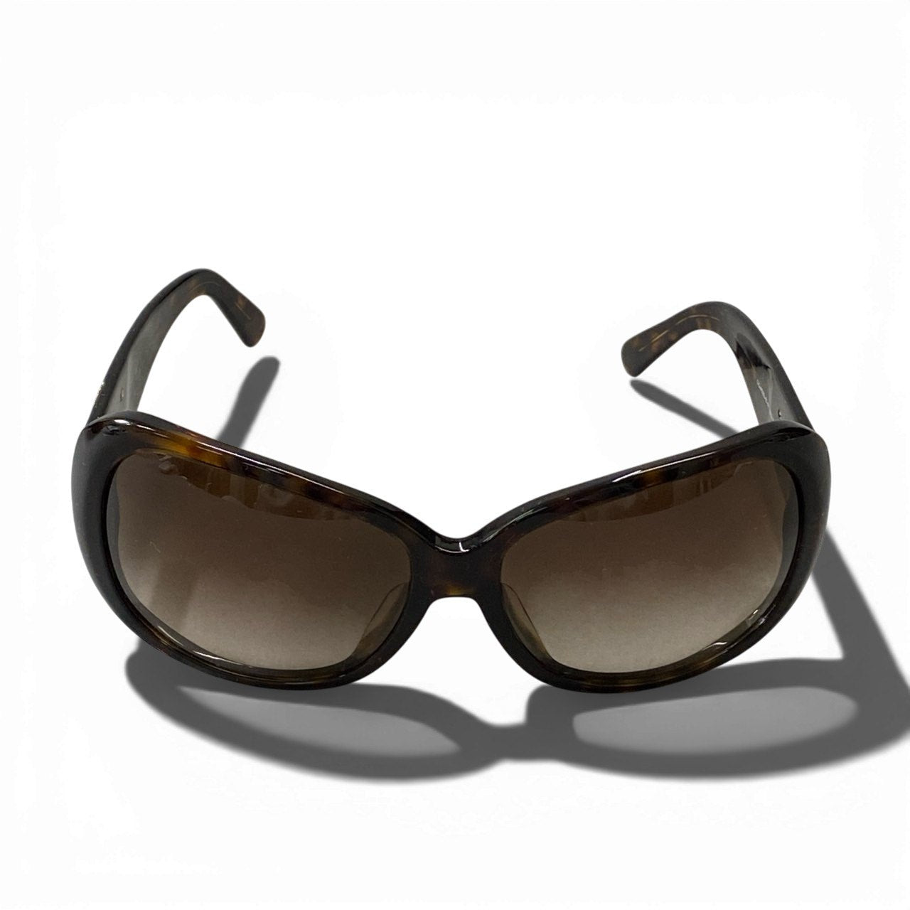 a6 【美品】DOLCE&GABBANA ドルチェアンドガッパーナ サングラス アイウェア DGロゴ ラインストーン イタリア製 DG4033-B-A 502/13 61□15 130 3N ブラウン系 レディースk02i