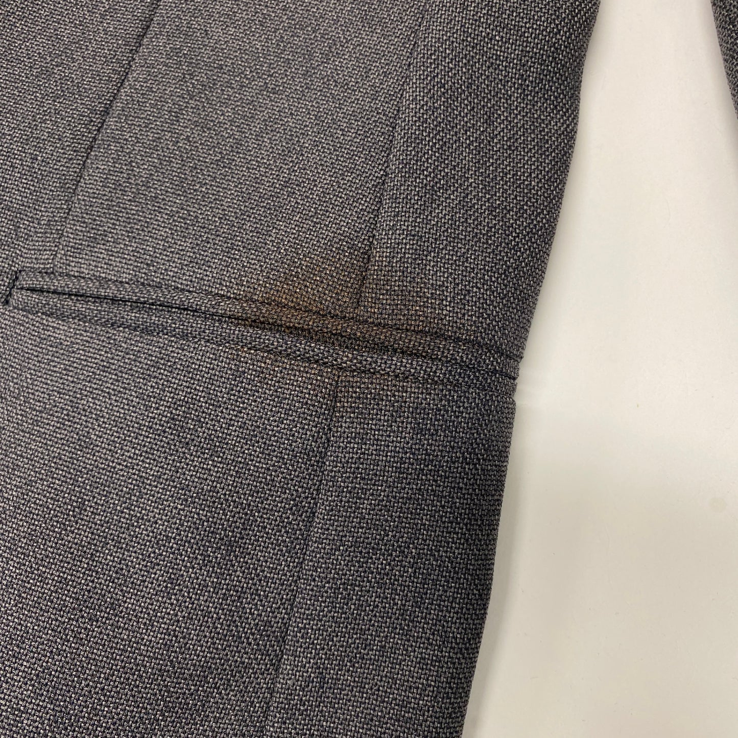 23e11 EMPORIO ARMANI エンポリオアルマーニ セットアップ シングルスーツ 2B ビジネス サイズ50 グレー メンズ 紳士服u02t
