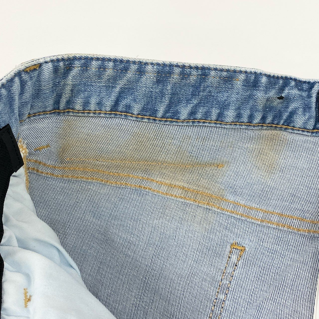 11j6 DSQARED2 ディースクエアード BIG BROTHER JEAN デニムパンツ ジーンズ ペイント加工 イタリア製 ボトムス S74LB0980 48 Mサイズ相当 インディゴブルー コットン メンズo07t