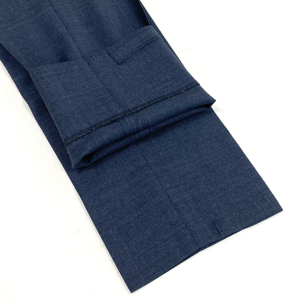 6L17 MACKINTOSH LONDON マッキントッシュ スーツセットアップ テーラードジャケット スラックス 日本製 36Rサイズ ネイビー メンズu02t