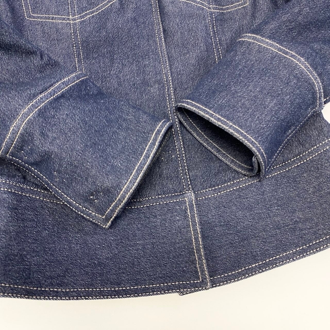 Ef9 DOLCE＆GABBANA デニムジャケット シャツジャケット レオパード イタリア製 38サイズ インディゴ レディース 女性用u02t