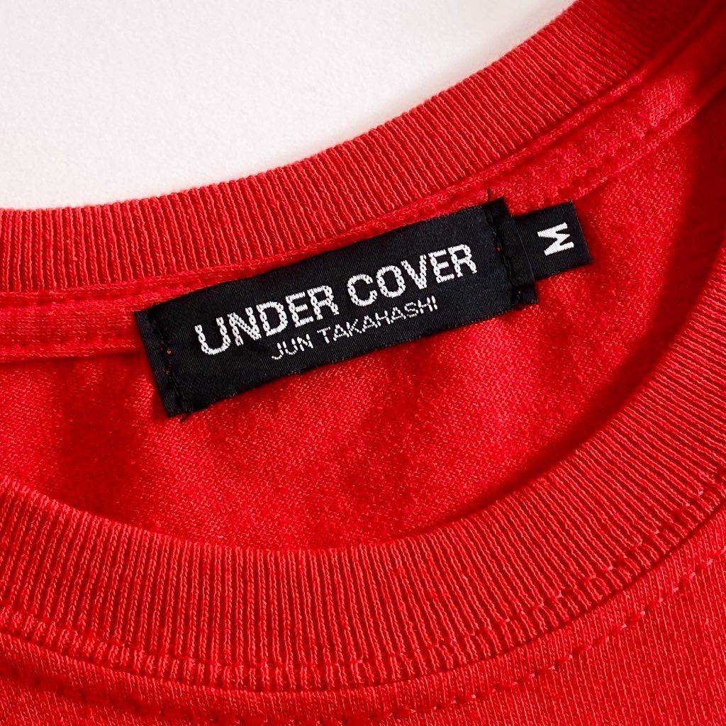 68g9 UNDER COVER アンダーカバー ジュンタカハシ 「破壊の日」 限定Tシャツ サイズM レッド メンズ