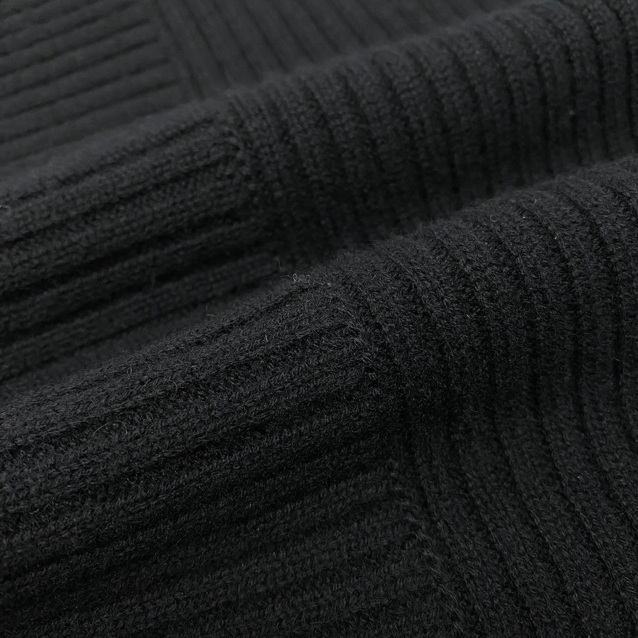 Ec30 《美品》 GUCCI グッチ ドローコード タートルネックニット Turtle Neck Drawcord Knit Sweater サイズS ブラックt18r