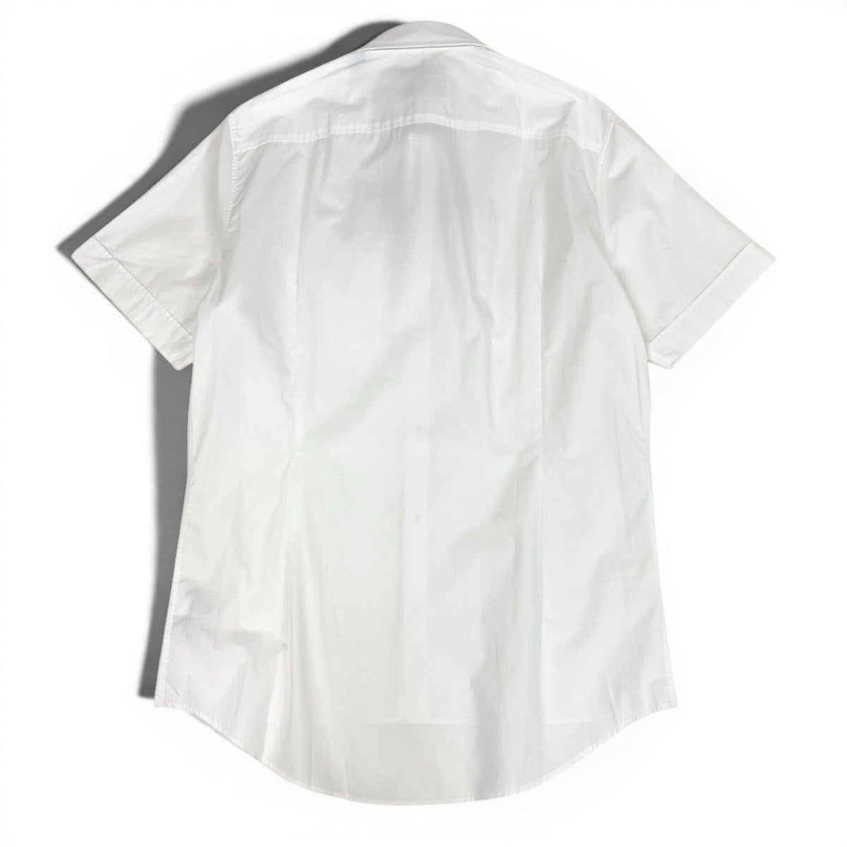 Ie28 【未使用タグ付】 Vivienne Westwood ヴィヴィアンウエストウッド 26ss 現行 CLASSIC 半袖シャツ 24010004 W009Q サイズ54 ホワイト コットン100％ メンズ 紳士服u02t