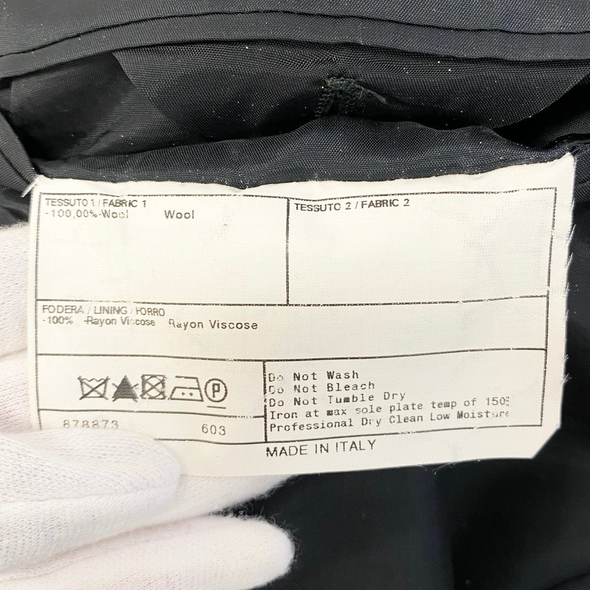 84f18 ARMANI COLLEZIONI アルマーニコレッツォーニ スーツ セットアップ サイズ54 ブラック フォーマル ビジネス 冠婚葬祭t18r