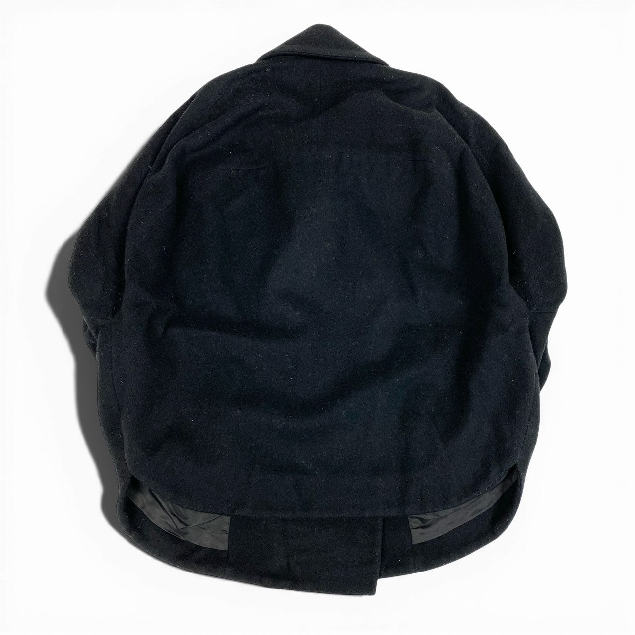 34a27 Vivienne Westwood RED LABEL ヴィヴィアンウエストウッド レッドレーベル 変形ピーコート ウールコート ショート丈 オーブロゴボタン 16-01-632012 2サイズ ブラック レディースo07t