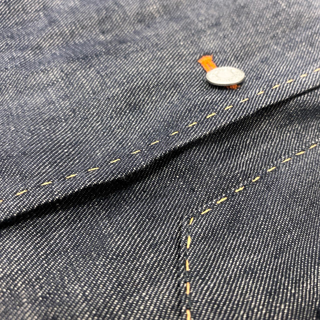 10k11【美品】HERMES PARIS エルメスパリス ノースリーブデニムシャツ デニムベスト リネン100％ ゴルチエ期 フランス製 34サイズ インディゴ レディースu02t