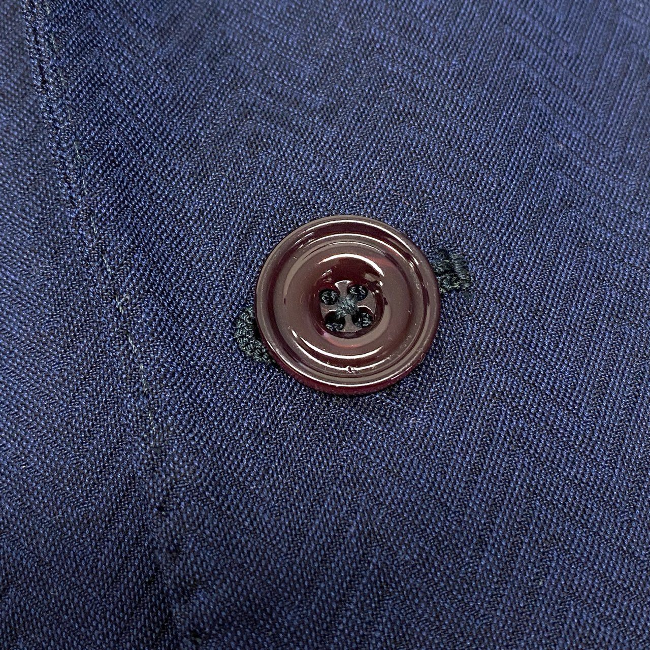 53b22 ernesto エルネスト テーラードジャケット アンコンジャケット ヘリンボーン サイズ46 ネイビー メンズ イタリア製u02t