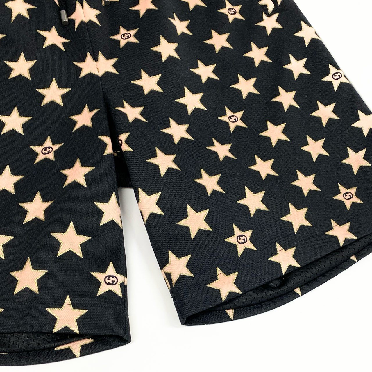 Id9 GUCCI グッチ テクニカルジャージー ショートパンツ ハーフパンツ 705299 M ブラック メンズu02t