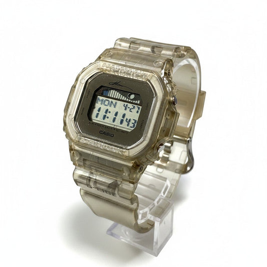 e4 CASIO G-SHOCK カシオ ジーショック KANOA IGARASHI 五十嵐カノア コラボ 腕時計 G-LIDE シグネチャーモデル GLX-5600KI クリア メンズu02t