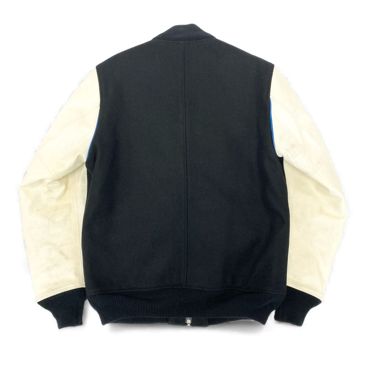 87l20 visvim ビズビム VARSITY バーシティジャケット スタジャン ジャケット アウター Mサイズ ブラック アイボリー メンズo07t