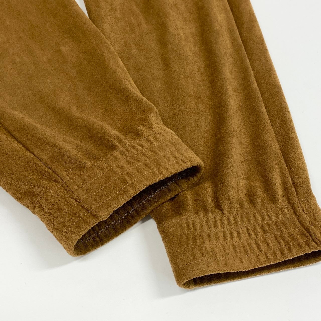 Ae7 MM6 エムエムシックス Maison Margiela メゾンマルジェラ スウェードパンツ イージーパンツ ロング サイズXS ブラウン レディース 女性服u02t