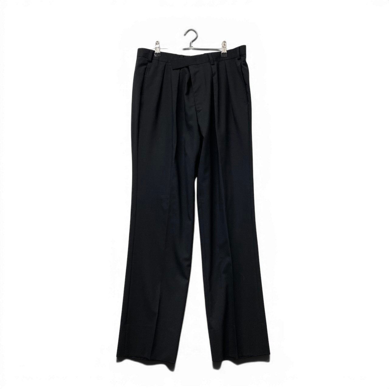 33g2 BURBERRY BLACK LABEL バーバリーブラックレーベル セットアップスーツ テーラードジャケット 3B スラックス 38Lサイズ ブラック ウール100％ メンズ 男性用u02t