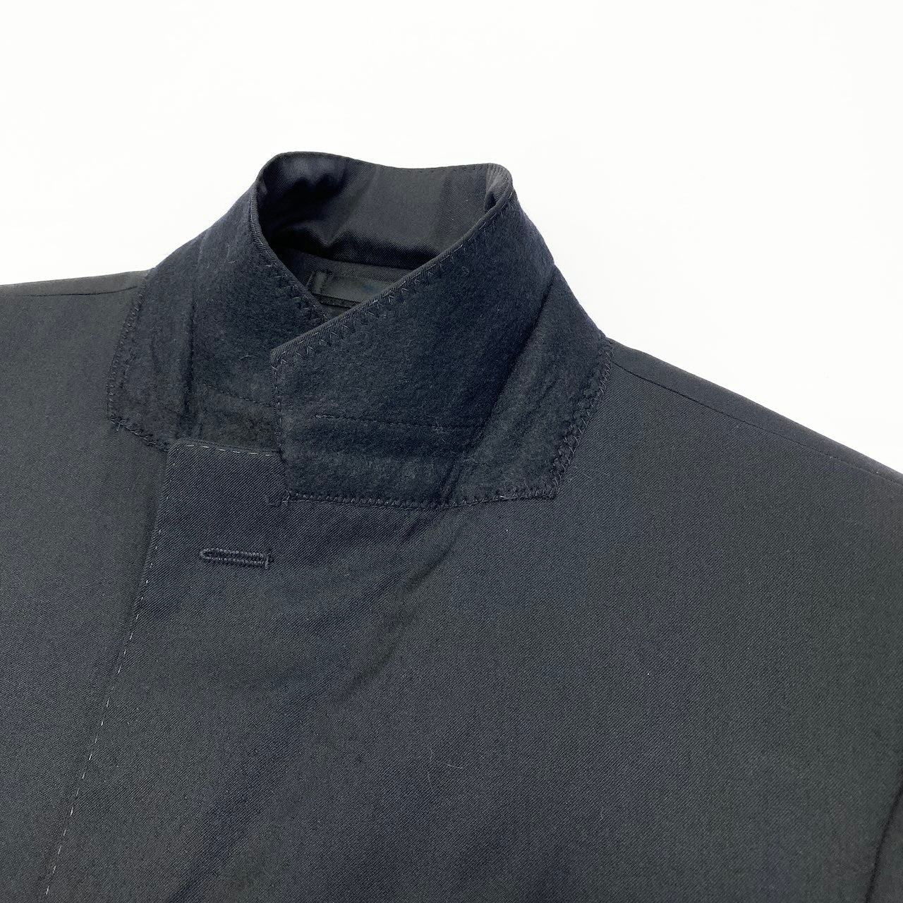 66d27 【美品】 BURBERRY BLACK LABEL バーバリー ブラックレーベル セットアップスーツ シングルスーツ 3B 無地 メンズ 紳士服 ビジネス 38R ブラックo07t