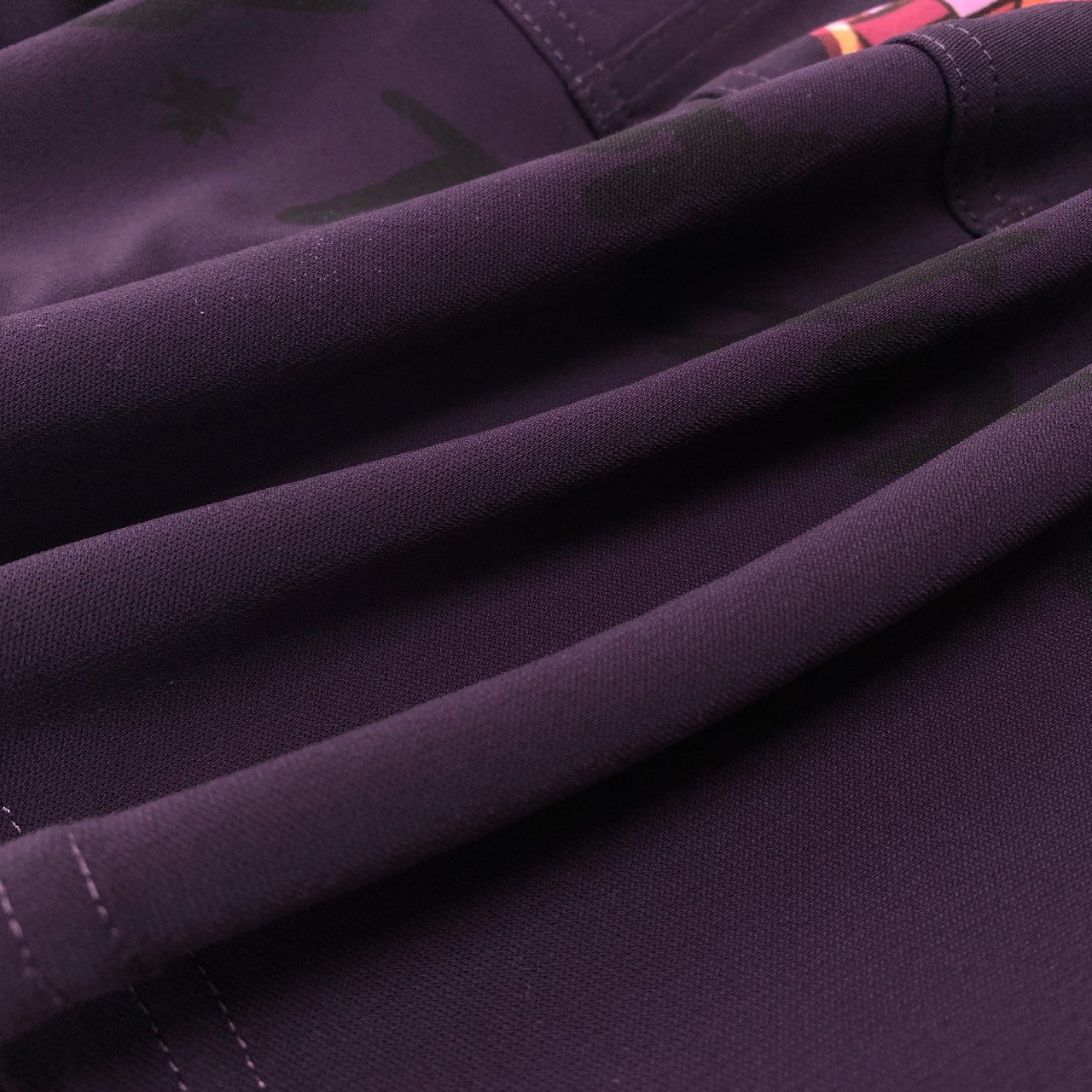 5c10 TOKUKO 1er VOL トクコプルミエヴォル ノースリーブワンピース Aラインワンピース サイドリボン アニマル柄 レディース 女性服 サイズ9 パープルu02t