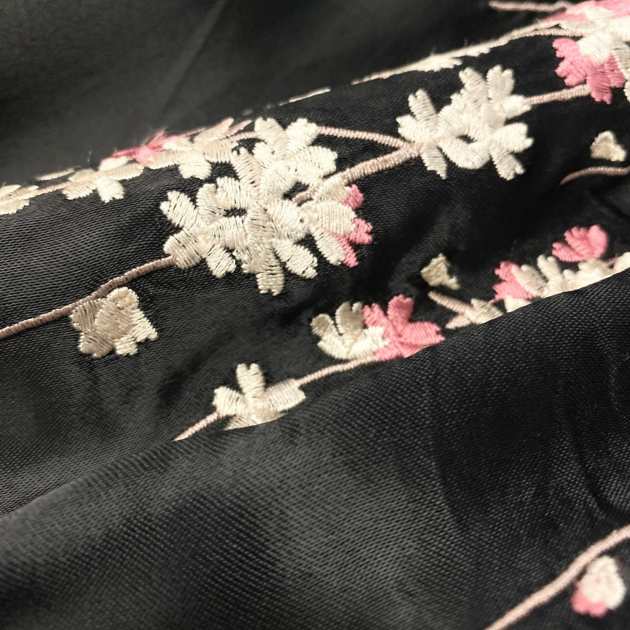 2c29 花旅楽団 SCRIPT リバーシブル 舞妓 和柄刺繍 スカジャン サイズL ブラック  スーベニアジャケットt18r