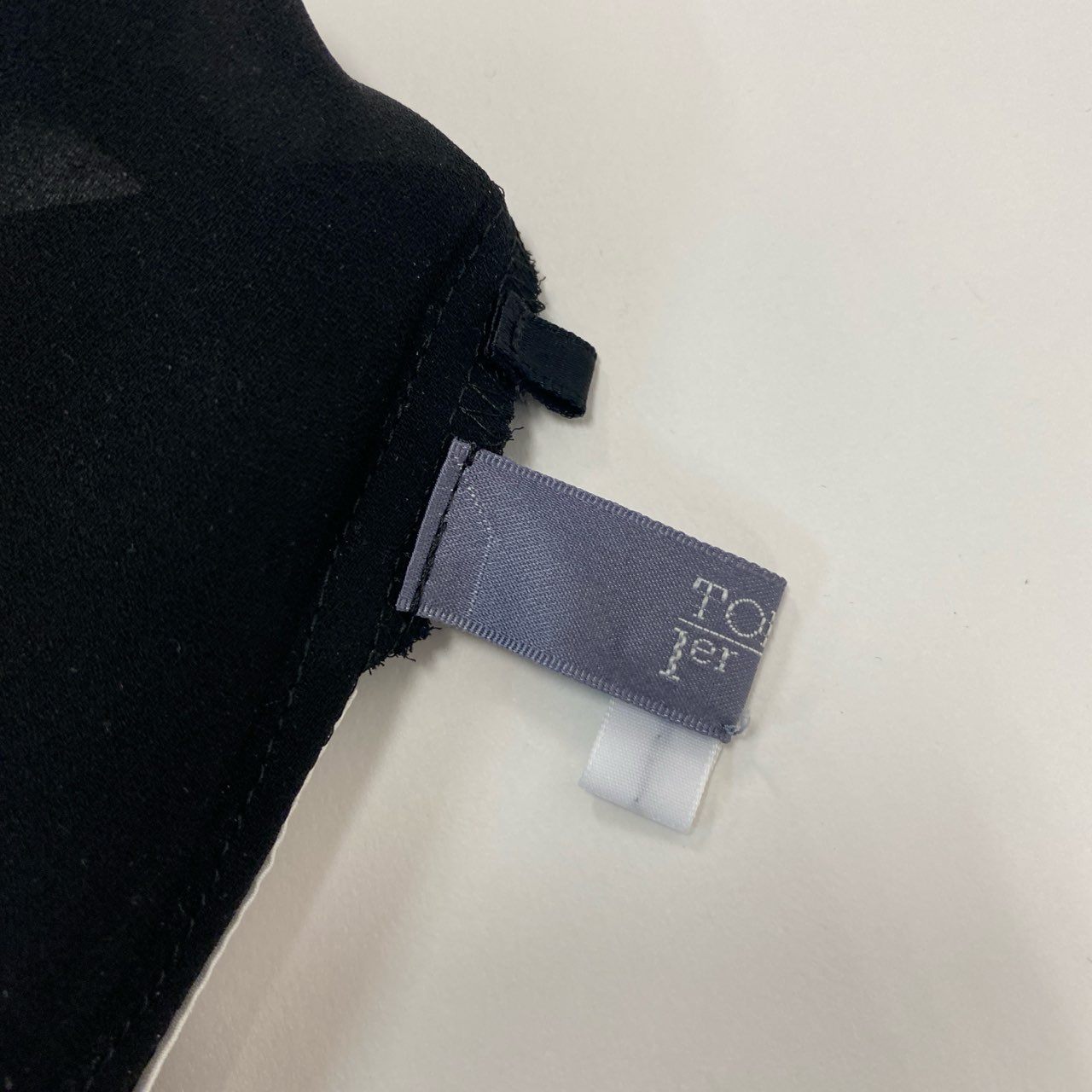 52k23《美品》 TOKUKO 1er VOL トクコプルミエヴォル ノースリーブワンピース アシンメトリー プリーツワンピース レディース 女性用 9  ブラック ポリエステル100％u02t