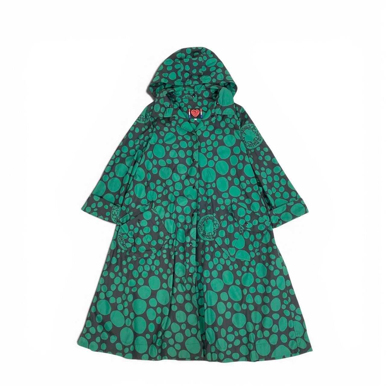 81a23 TOKUKO 1er VOL トクコプルミエヴォル 30周年記念モデル スプリングコート 薄手コート アウター 9 グリーン レディース 女性用u02t