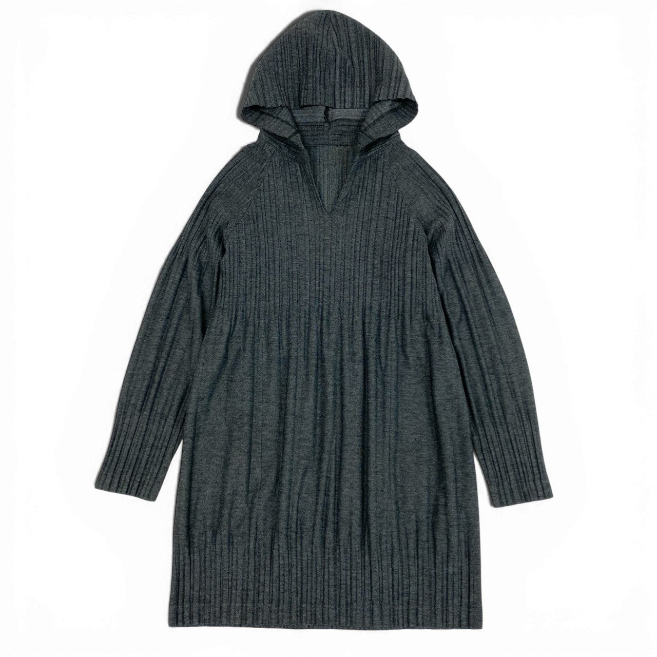 50b9 PLEASE PLEATS プリーツプリーズ プリーツロングスリーブフーディー プルオーバー パーカー PP51-JH505 4サイズ グレー ポリエステル100％ レディース 女性用k02i