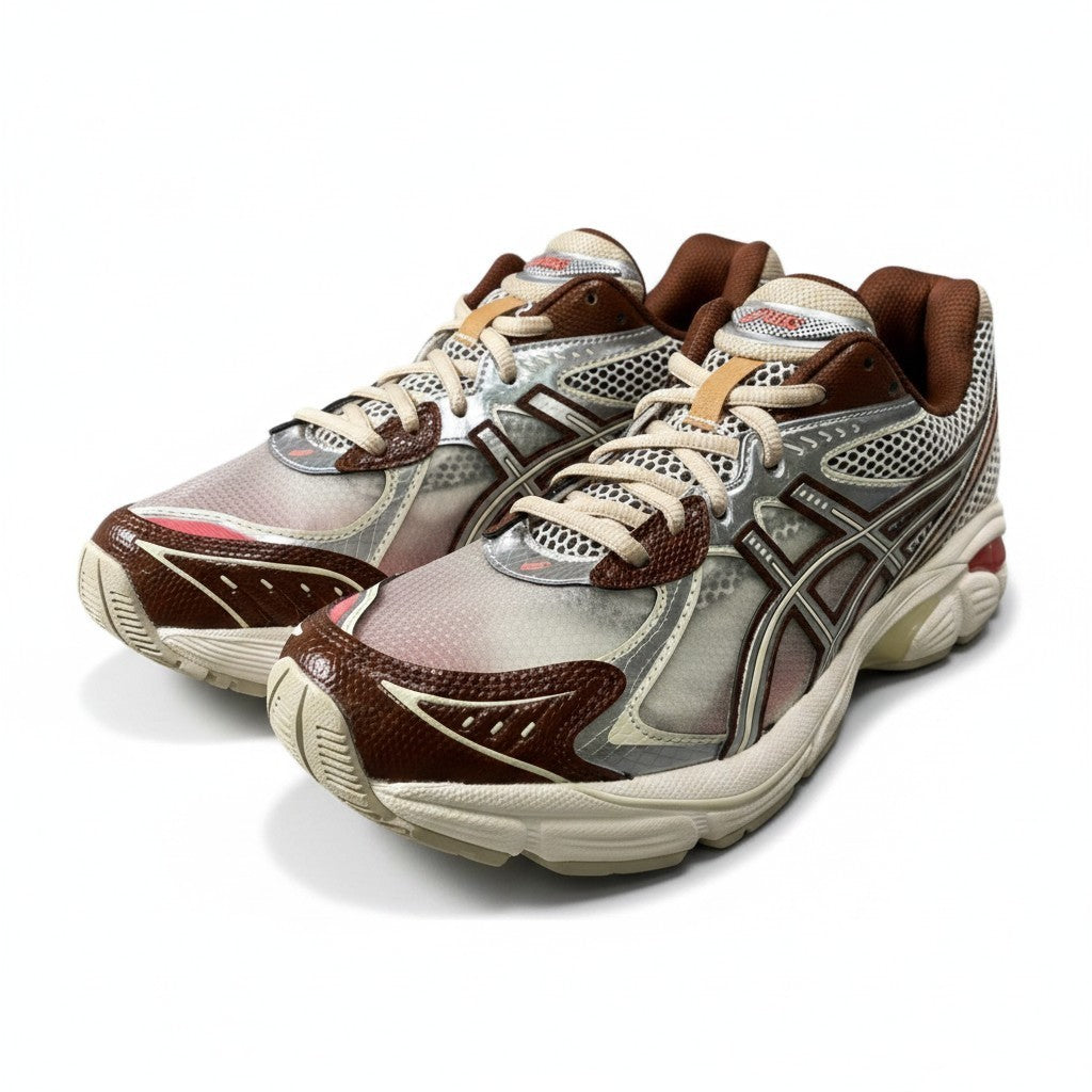 2g8【極美品】asics アシックス ABOVE THE CLOUDS ローカットスニーカー シューズ GT-2160 26.5cm グレー ブラウン メンズ 男性用o07t