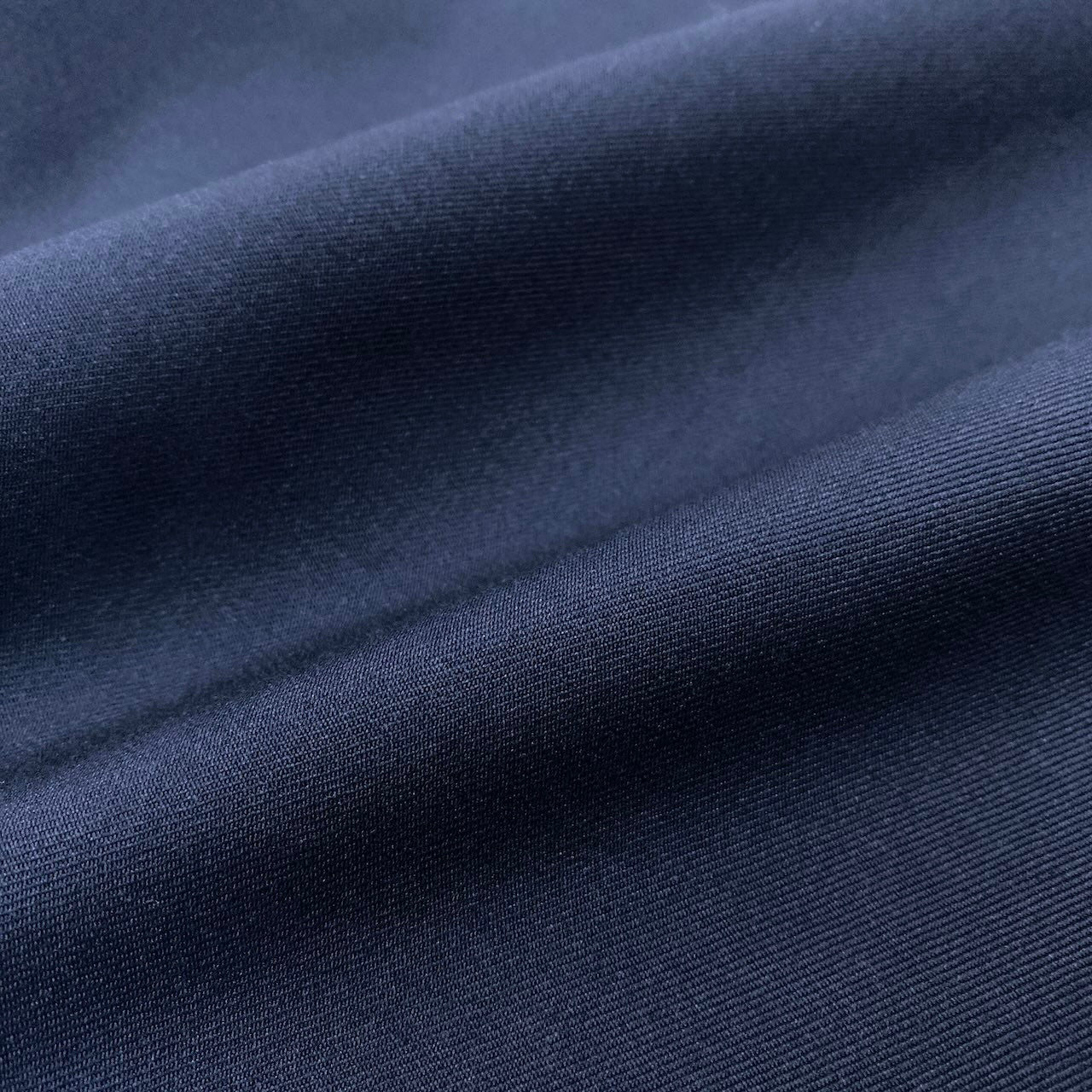 13f6 E JIL SANDER ジルサンダー 2019年 オープンカラージップワンピース 半袖 サイズ32 ネイビー ウール100％ レディース 女性用u02t