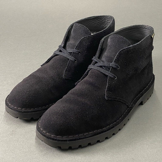 3d21 《美品》 Clarks クラークス × BEAMS ビームス Desert Rock GTX デザートブーツ GORE-TEX チャッカブーツ 26.5cm ブラック スエードレザー