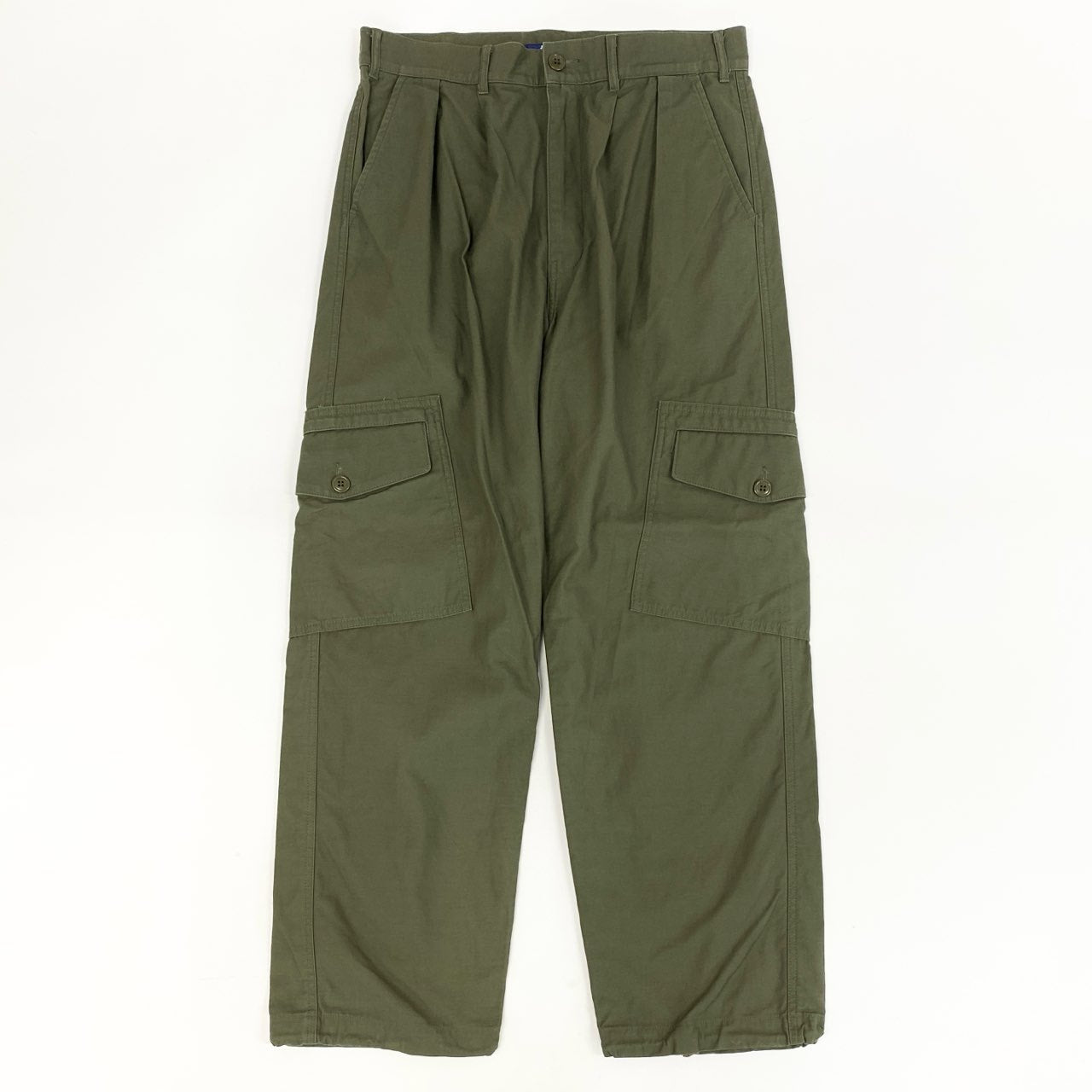 31i8 JUNYA WATANABE COMME des GARCONS MAN ジュンヤワタナベ コムデギャルソン 日本製 カーゴパンツ ボトムス ミリタリー WT-P015 Lサイズ カーキ オリーブ コットン メンズk02i