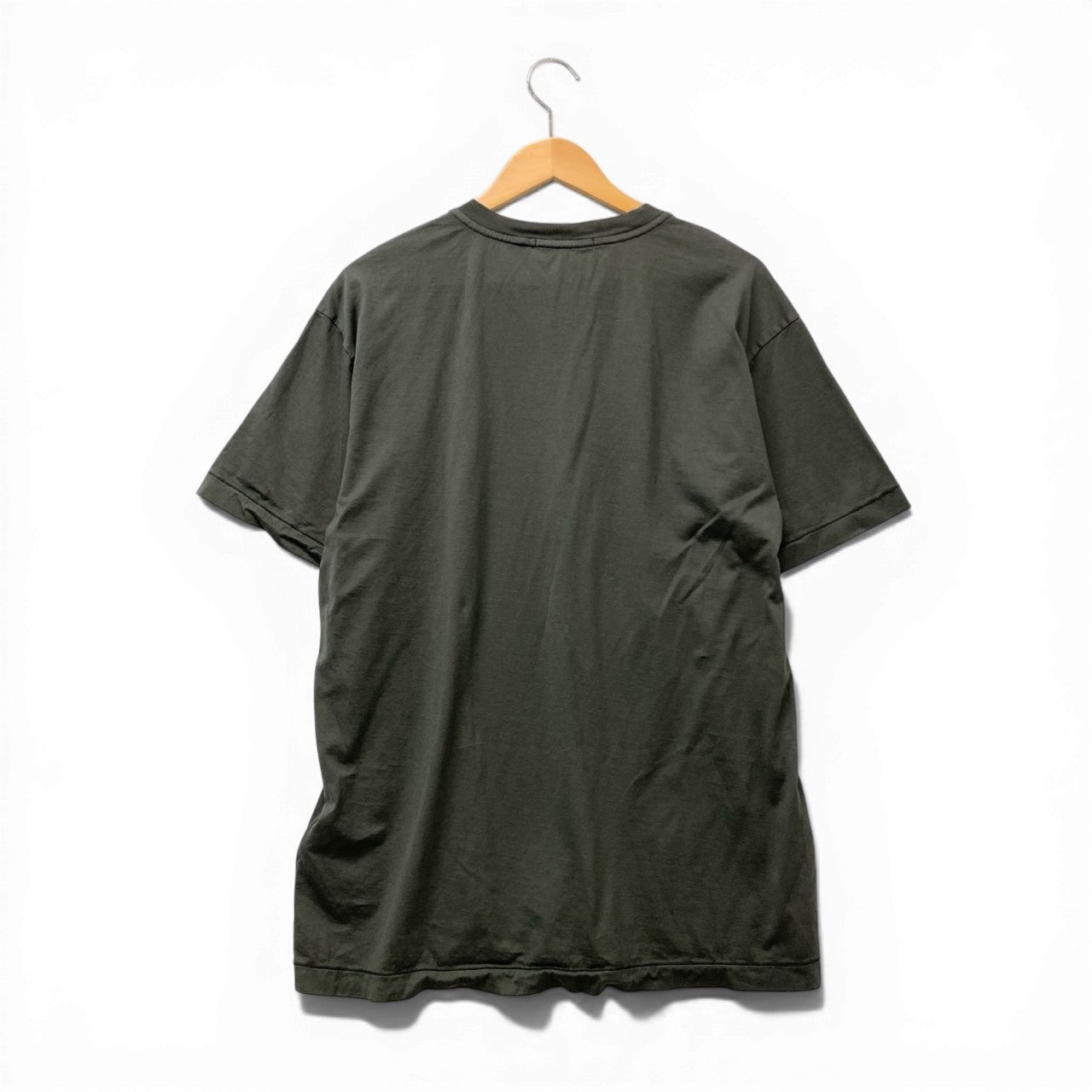 9c20 STONE ISLAND ストーンアイランド 2024 ロゴワッペン 半袖カットソー Tシャツ トップス XL グレー系 コットン メンズu02t
