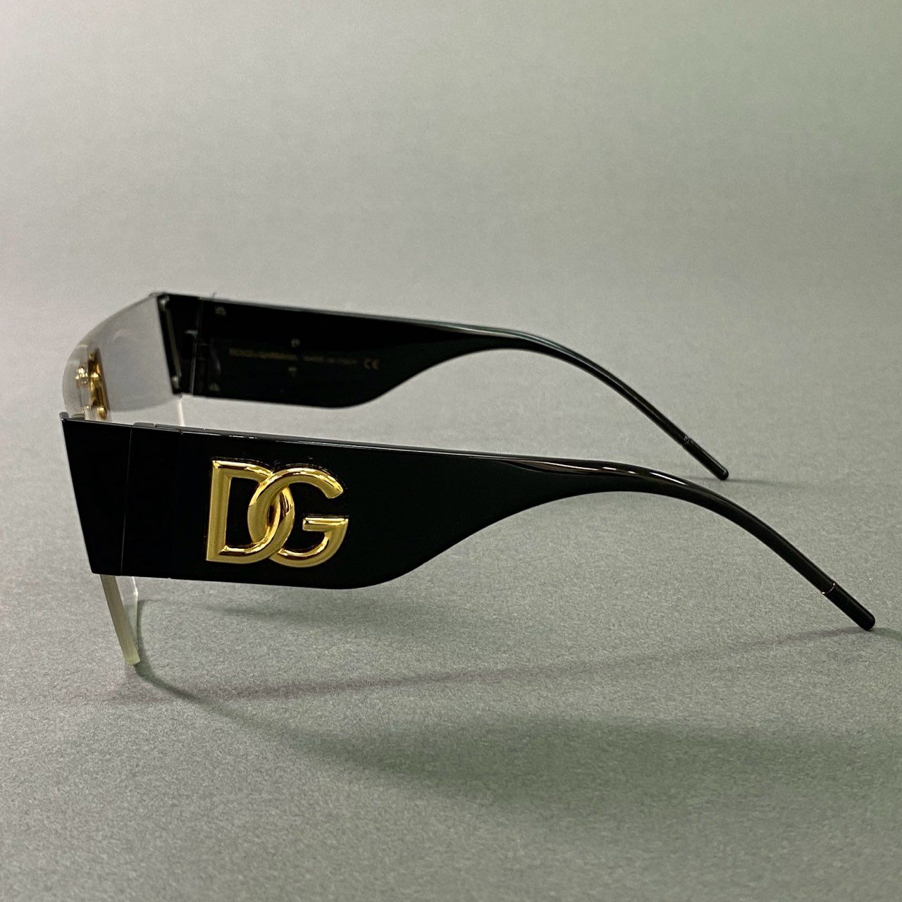 j29 DOLCE&GABBANA ドルチェアンドガッバーナ トランスバーレンシー サングラス クリア ブラック D&G ドルガバ アイウェア 眼鏡 メガネ