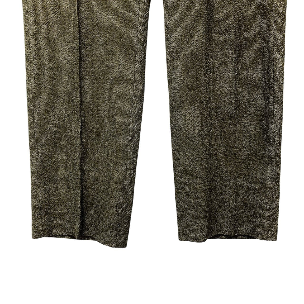 51c13 ISSEY MIYAKE MEN イッセイミヤケ メン スラックスパンツ ボトムス ME41FF080 2 グリーン ウール メンズu02t